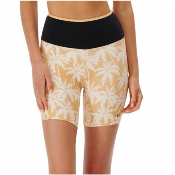 Rip Curl Tan‎ and Black Mirage Surf Palms Shorts - Picture 7 of 9